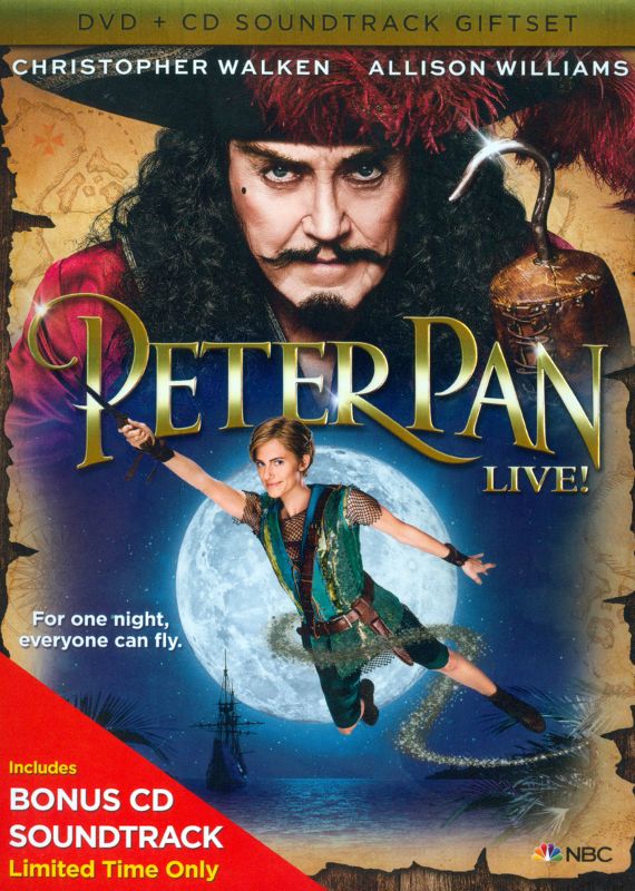  Peter Pan Live! [2 Discs] [DVD/CD] [DVD] [2014]