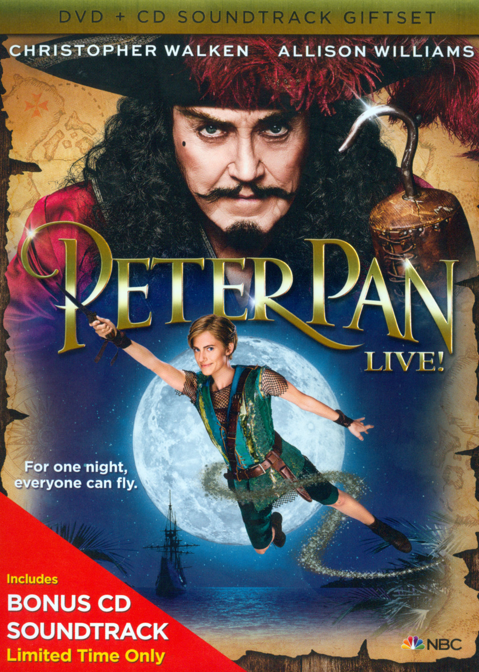 Best Buy: Peter Pan Live! [2 Discs] [DVD/CD] [DVD] [2014]