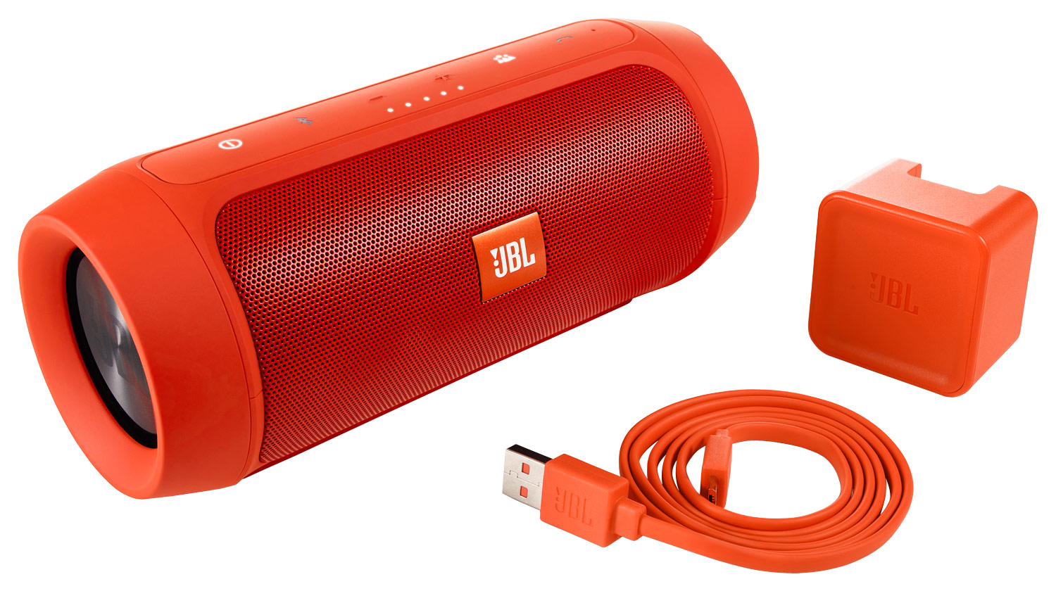 Best Buy: JBL Charge 2+ Portable Bluetooth Speaker Orange