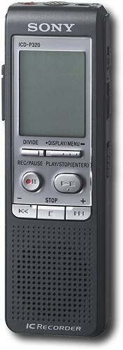 Angle Standard. Sony - Digital Voice Recorder.