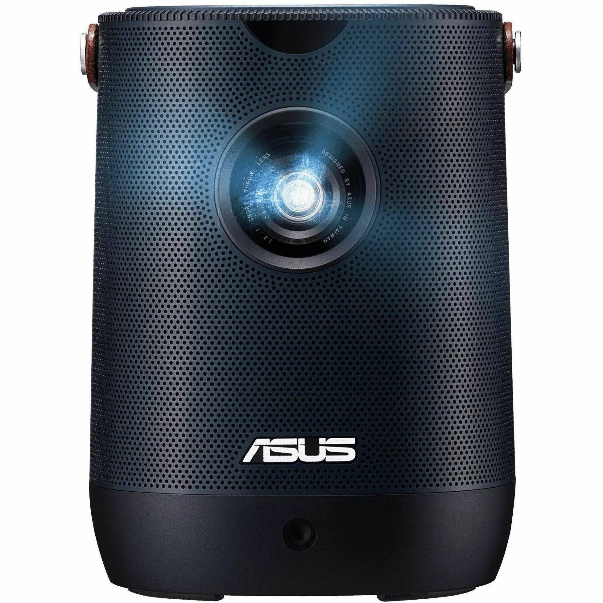 Sure, here is the corrected and grouped text from the image:

- LENS THROW SHORT 2'1
- DESIGNED BY ASUS IN TAIWAN
- ASUS