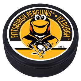 Mustang Drinkware - Pittsburgh Penguins Mascot Hockey Puck - Multicolor