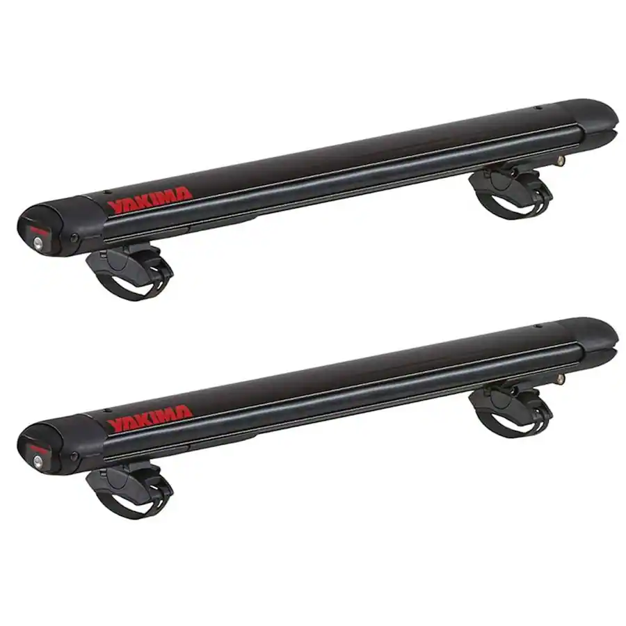 Overhang Rack Yakima FatCat EVO 6 Skis or 4 Snowboards Mount Roof Rack, Fits T Slot ...