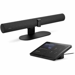 Jabra - PanaCast 50 Video Bar System UC - For Video Conferencing - 3840 x 2160 Video (Live) - 4K - Network (RJ-45) - 1 x - Black