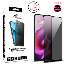 10 PACK Privacy REJECTED Privacy Full Coverage Tempered Glass baseline. Privacy Full Coverage Tempered Glass Thu, Apr 23 11:35 10 Pack 9H - Date Andar Un-See H S Beral Oootutie