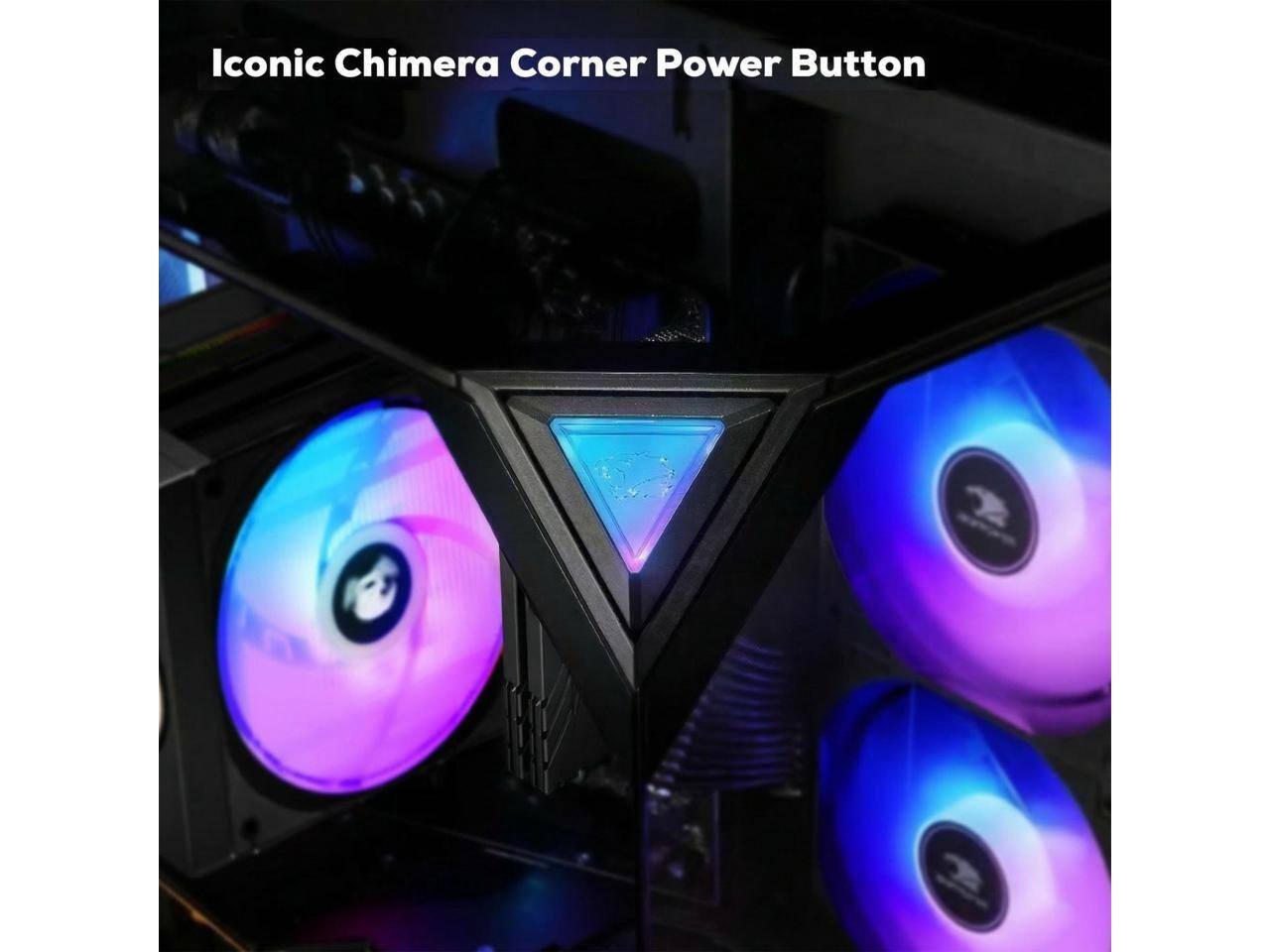 Iconic Chimera Corner Power Button