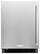 Front. KitchenAid - 4.9 Cu. Ft. mini fridge - Stainless Steel.