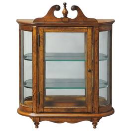 Butler Specialty - Melinda Wall Curio - Medium Brown