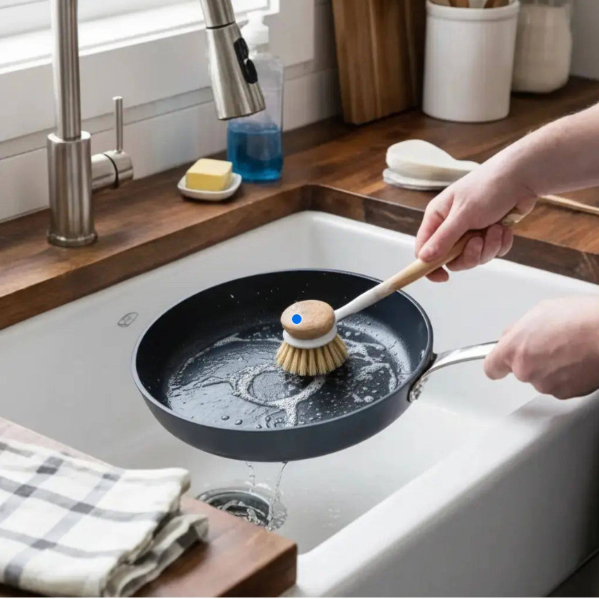 Back. Alva - Alva Maestro 11" Ceramic Nonstick Frying Pan – Oven & Induction Safe - Black.