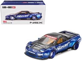 Mini GT - Honda NSX "Evasive V2" #52 with Carbon Top (Designed by Jun Imai) "Kaido House" Special 1/64 - Blue Metallic
