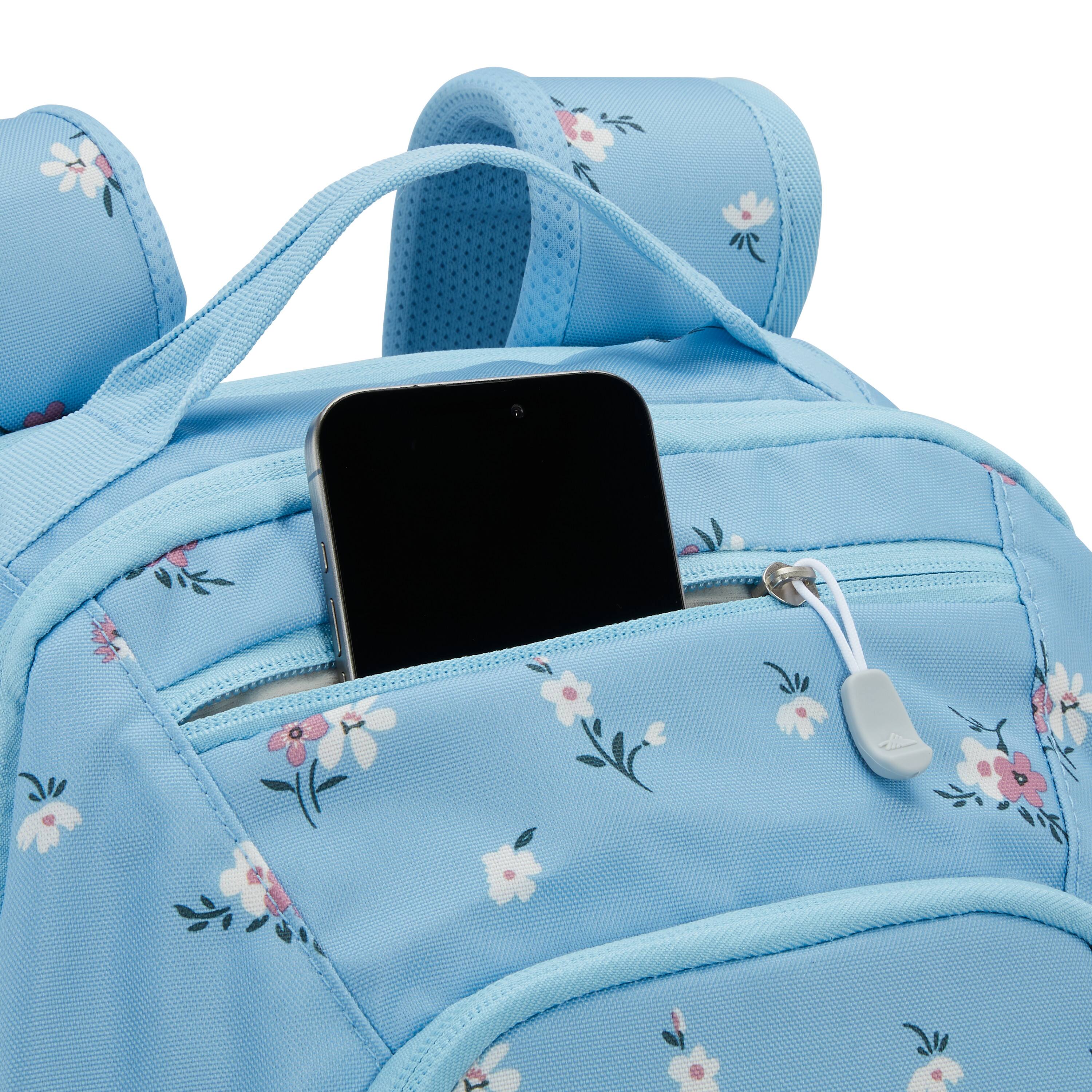 Alt View 1. High Sierra - BTS 2020 Swoop SG Backpack - Floral Blue.