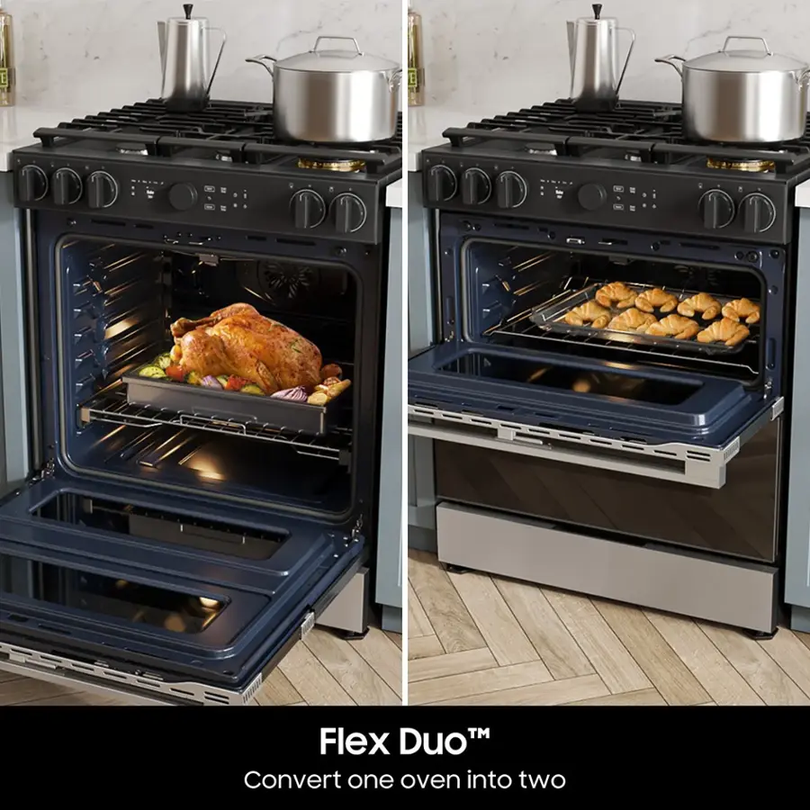 Flex DuoTM Convert one oven into two