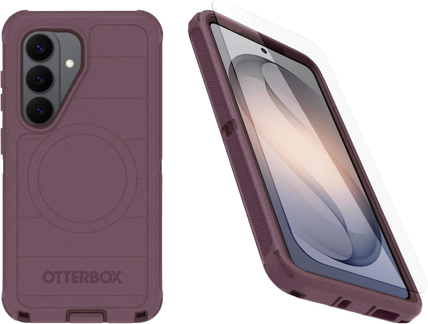 OtterBox - Galaxy S26 (Only) - Bundle: Defender Series Case with Magnets & Screen Protector - Rugged & Durable - Purple Majesty price history on PriceWatchPro