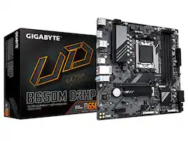 GIGABYTE - Ultra Durable B650M D3HP Gaming Desktop Motherboard