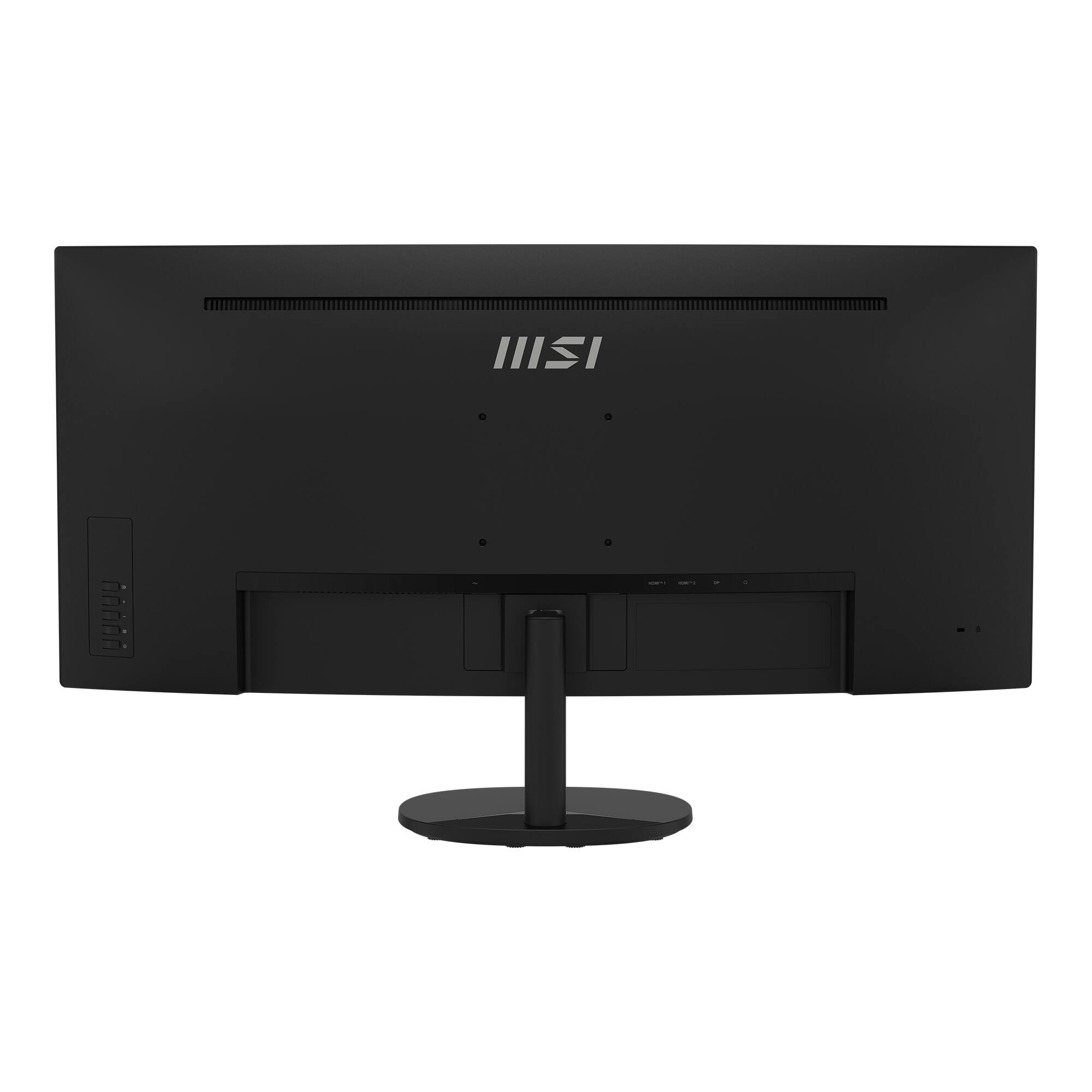 Alt View 5. MSI - PRO MP341CQ E12 34" Curved UWQHD 120Hz 1ms VA Business Monitor with Built-in Speakers( (DisplayPort, HDMI ) - Black.