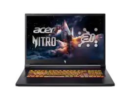 Acer - Nitro V 17.3" FHD IPS Gaming Laptop ANV17-41-R8ML NVIDIA GeForce RTX 5060 16GB RAM 512GB Storage - Black