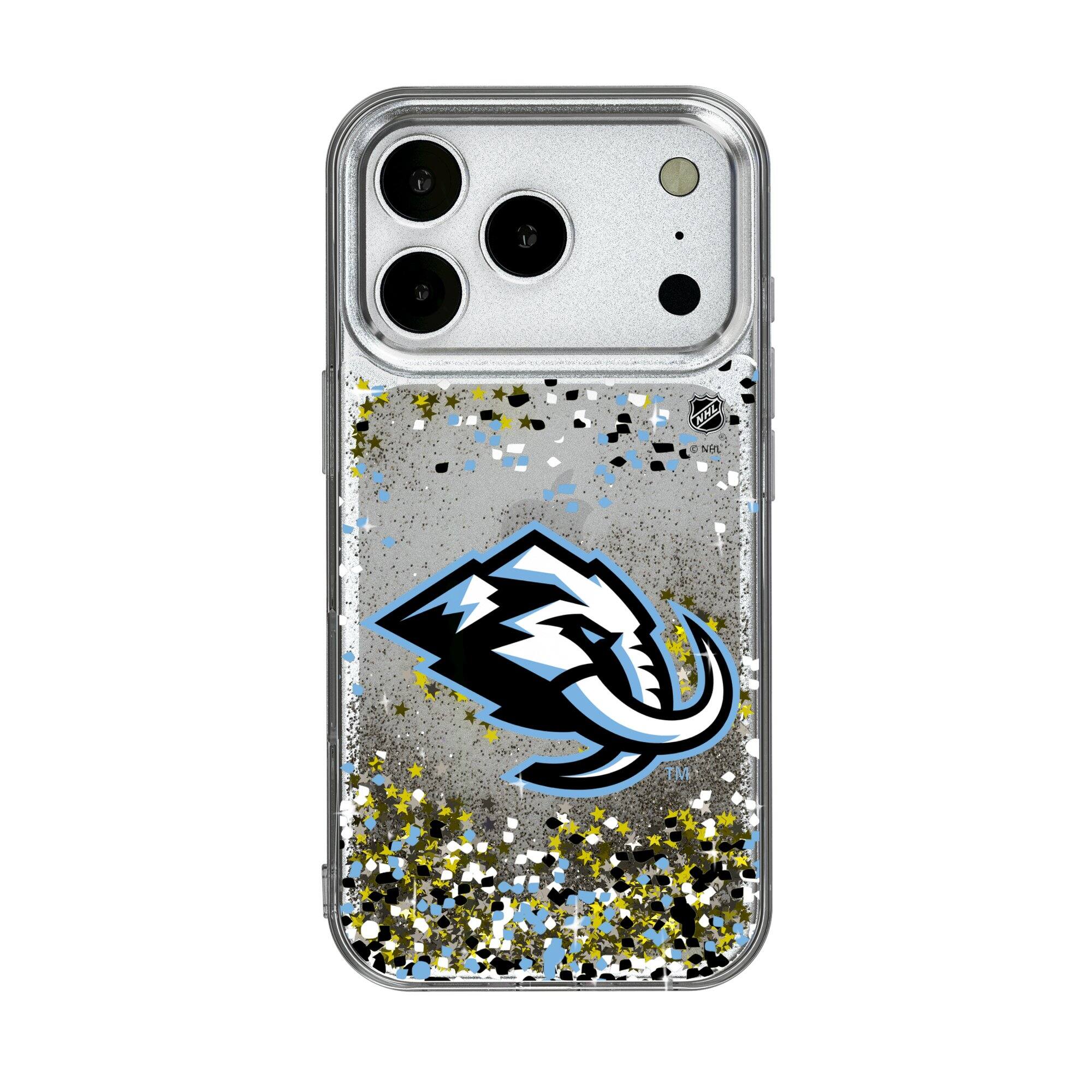 Front. Keyscaper - Utah Mammoth Confetti iPhone Glitter Case - 15 Pro Max - Multicolor.