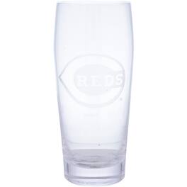 The Memory Company - Cincinnati Reds 16oz. Clubhouse Pilsner Glass - Multicolor