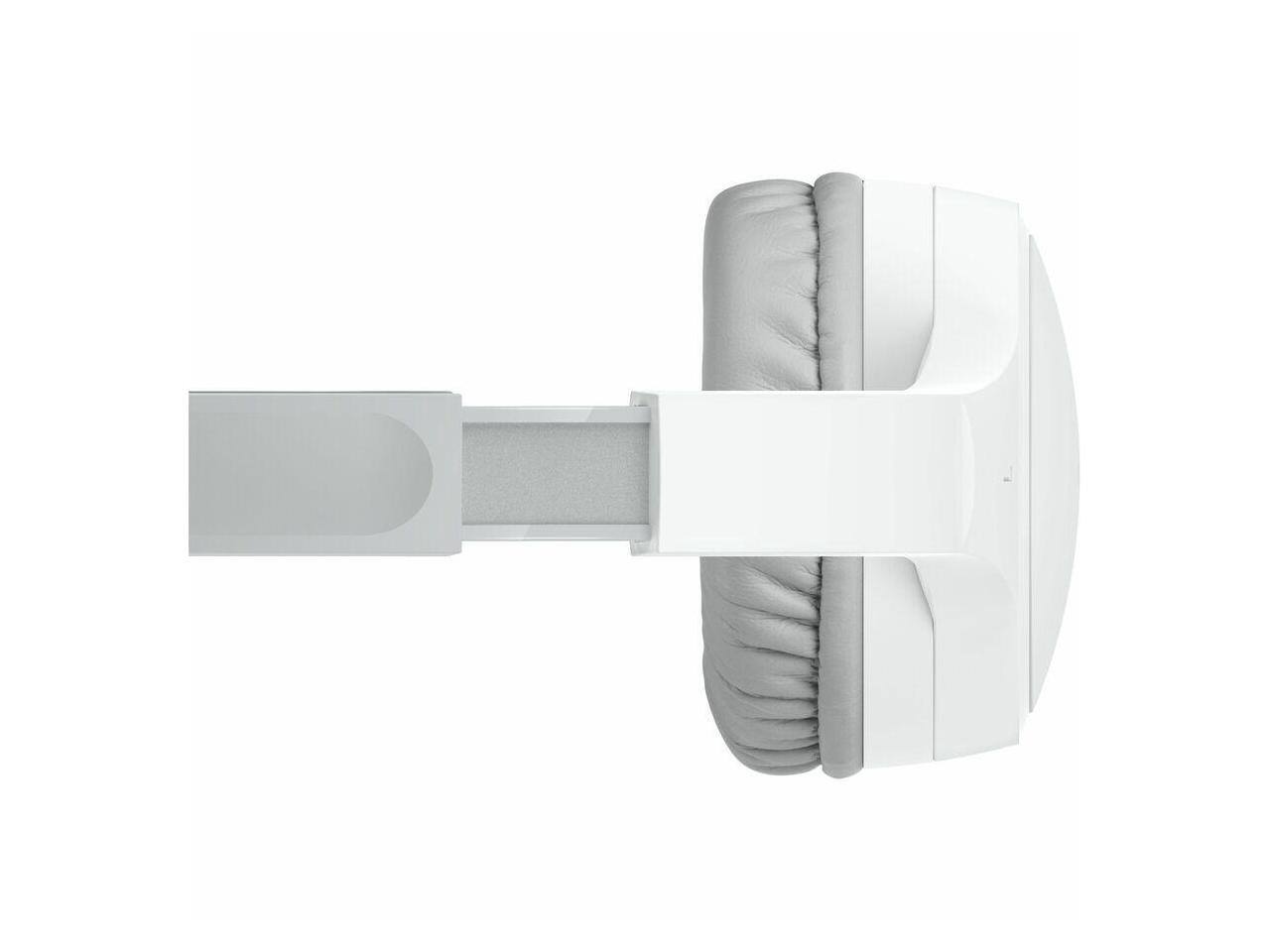 Alt View 1. Belkin - Belkin AUD002btWTV3 SoundForm Mini Wireless On-Ear Headphones for Kids - White - White.