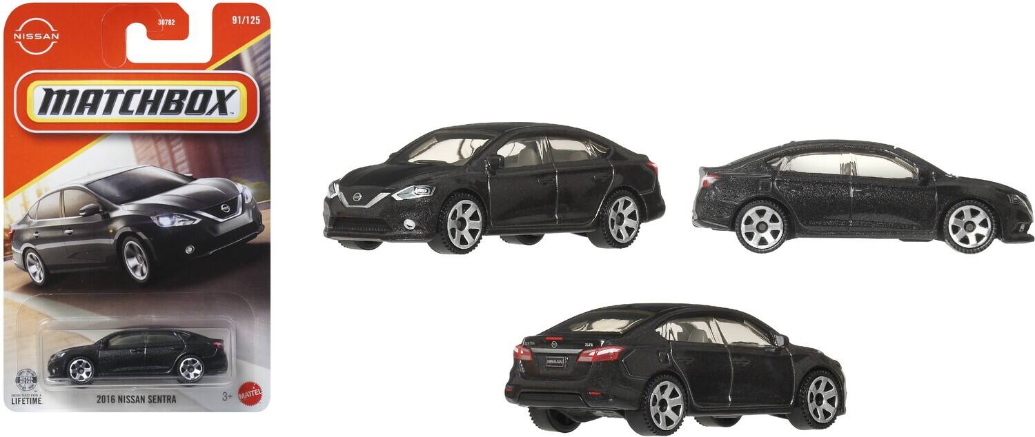 3782 91/125 NISSAN MATCHBOX I PLEAN H LIFETIME 2016 NISSAN SENTRA 3+ MATTEL