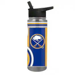 Great American Products - Buffalo Sabres 24oz. Cool Vibes Jr. Thirst Hydration Water Bottle - Multicolor