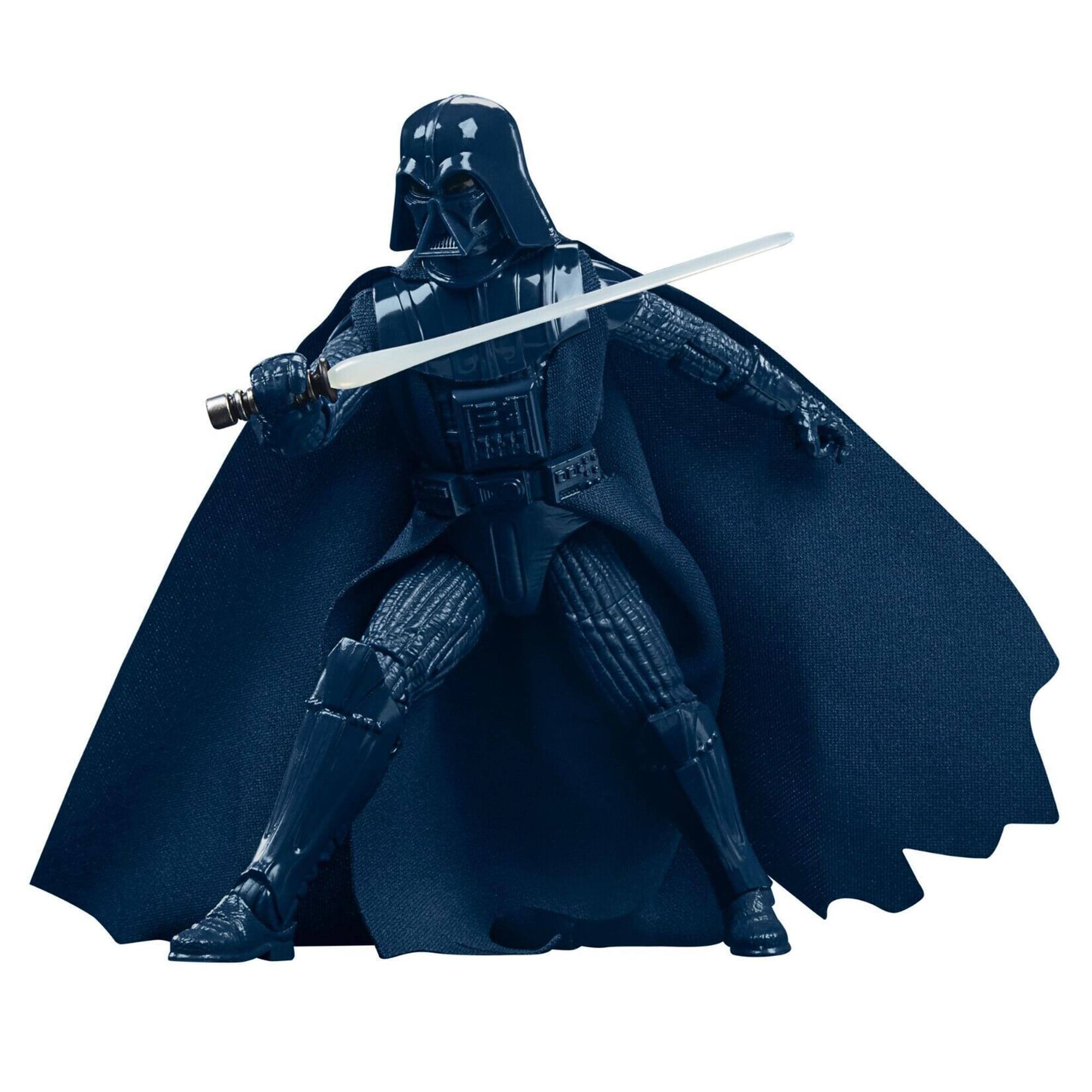 Alt View 5. Hasbro - Star Wars 6 Inch Action Figure 2-Pack | Obi-Wan Kenobi & Darth Vader - Black/White.