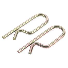 Camco - 48028 Eaz Lift Metal Replacement Clamshelled Hook Up Wire Clips, Pack of 2 - Bronze