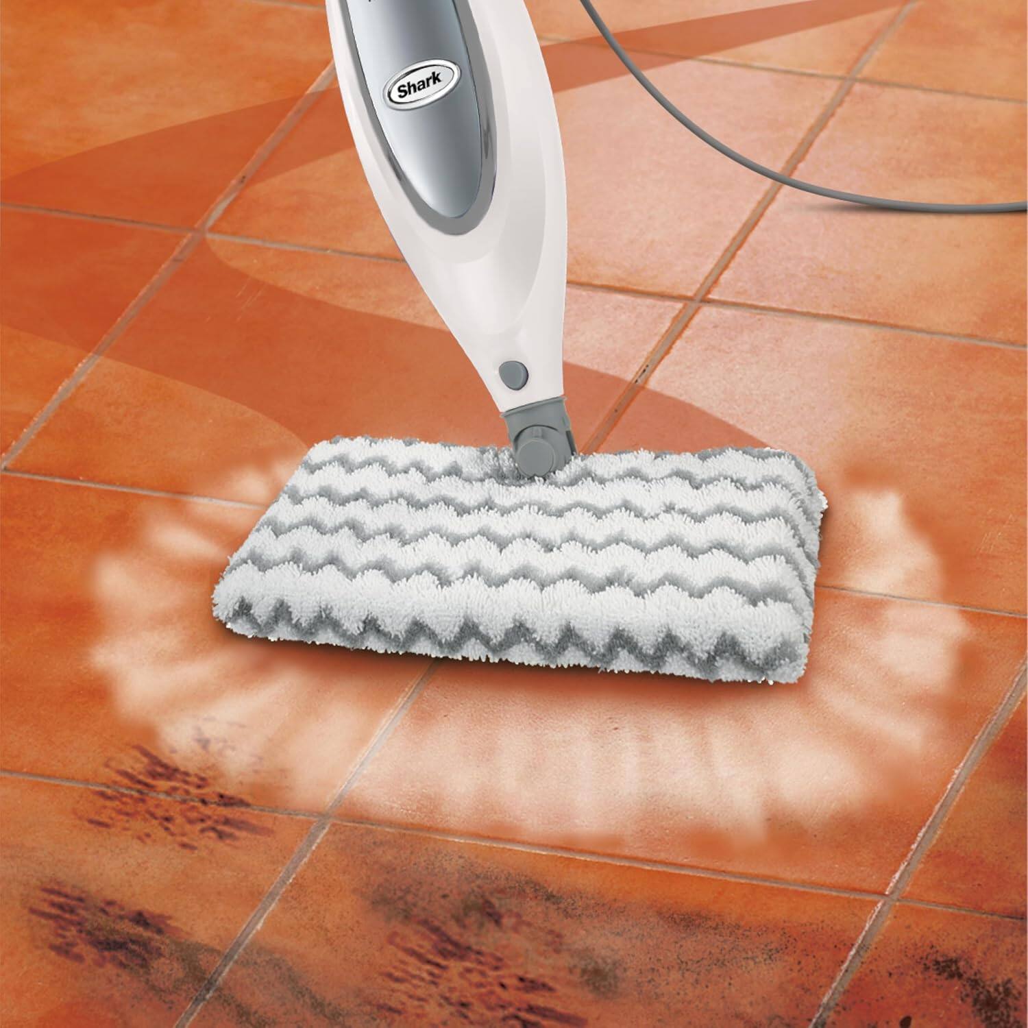 Angle. Shark - Steam Pocket Mop Pads, 2-Pack.