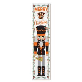 Jardine - Rochester Institute of Technology Tigers 11" x 46" Nutcracker Holiday Leaner Sign - White