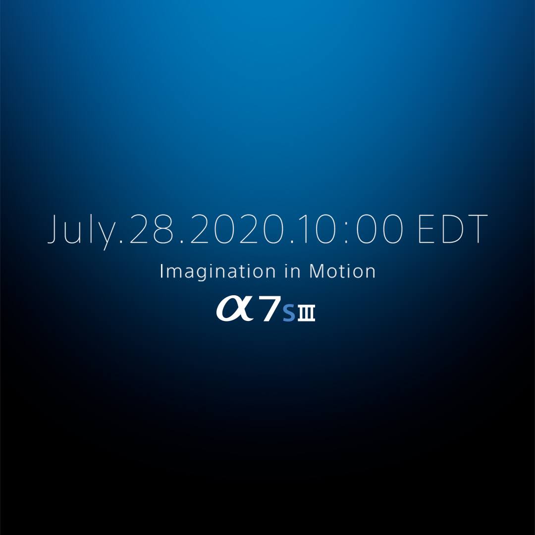 July 28.2020.10:00 EDT, Imagination in Motion, X7S III