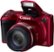 Left Zoom. Canon - PowerShot SX400 IS 16.0-Megapixel Digital Camera - Red.