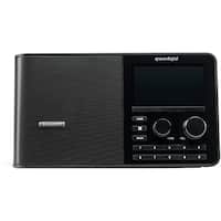 Grace Digital - SiriusXM Sound Station Wi-Fi Table Radio - Black - Front_Zoom