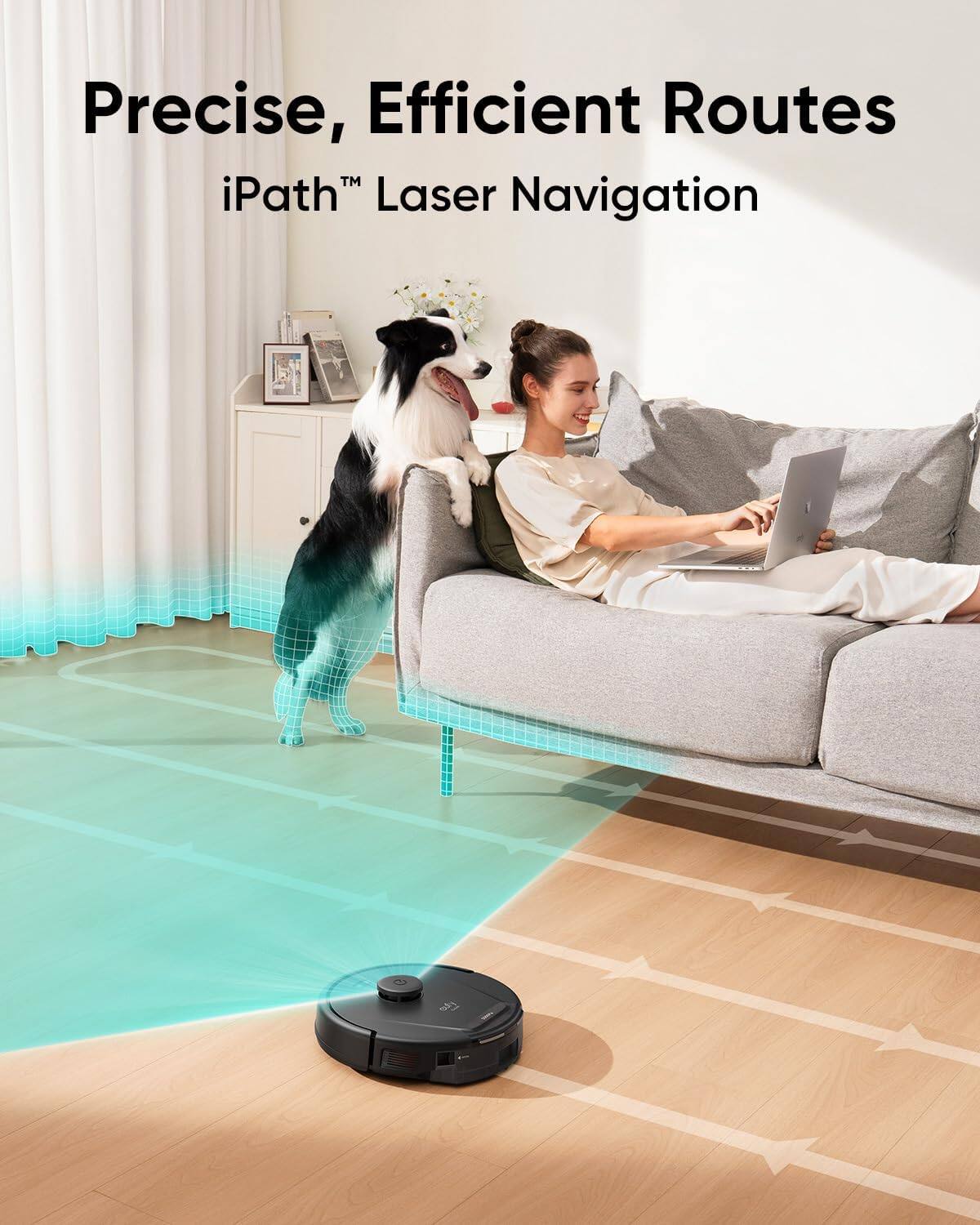 Precise, Efficient Routes  
iPath™ Laser Navigation