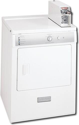 Angle Standard. Frigidaire - 5.7 Cu. Ft. 3-Cycle Commercial-Grade Electric Dryer - White.