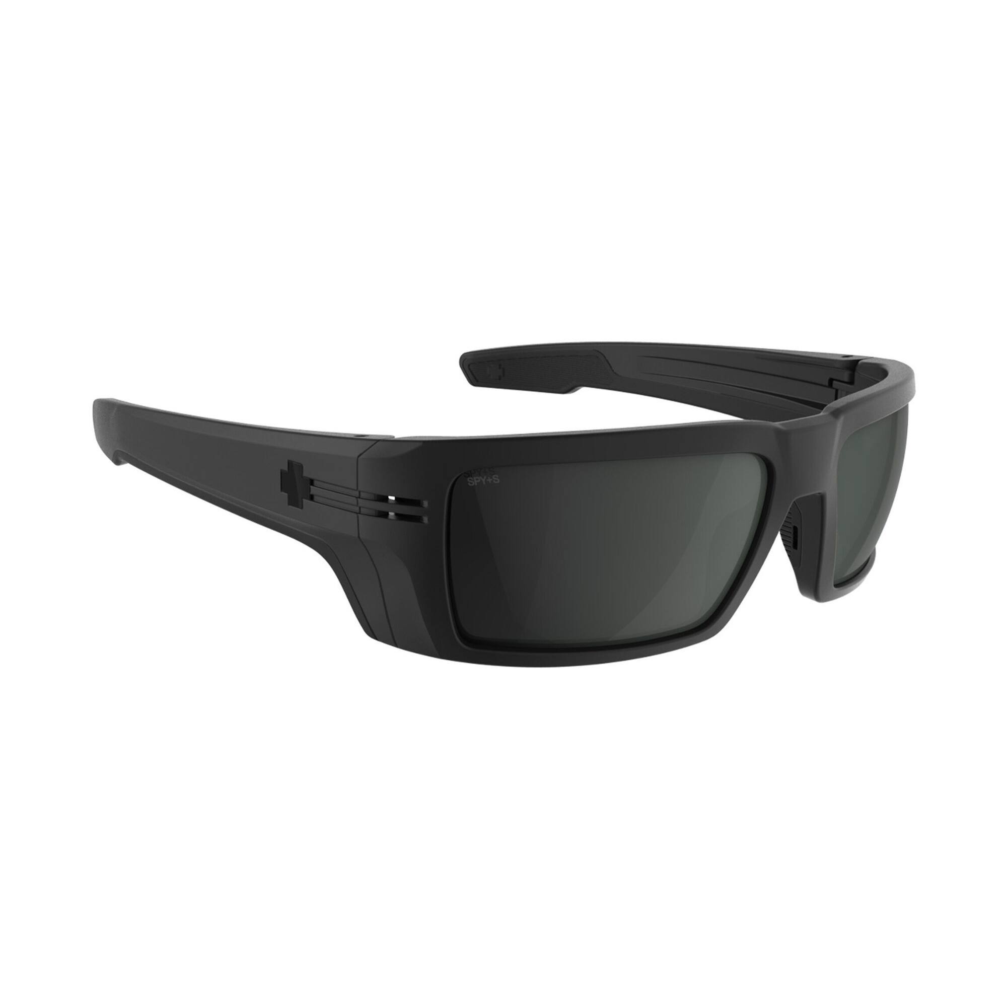 Back. Spy Optic - Spy Optic Rebar SE ANSI Sunglasses (Matte Black/Happy Gray Green Polar) - Matte Black.