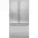 Front. Monogram - 23.1 Cu. Ft. French Door Counter-Depth Refrigerator.