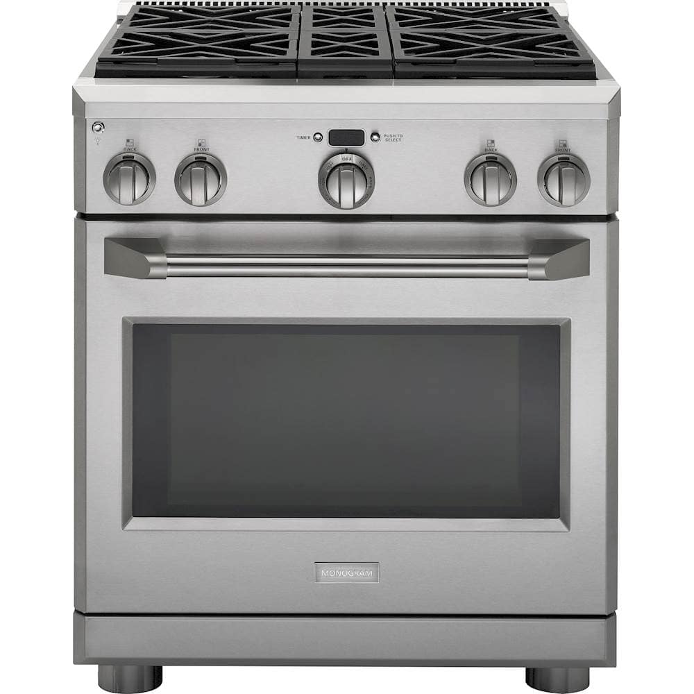 Best Buy: Monogram 5.7 Cu. Ft. Self-Cleaning Freestanding Gas ...