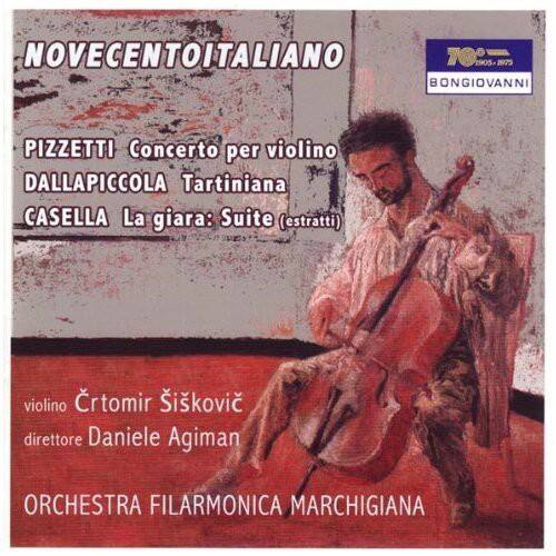 NOVECENTOITALIANO

PIZZETTI Concerto per violino  
DALLAPICCOLA Tartiniana  
CASELLA La giara: Suite (estratti)

violin Crtomir Šiković  
direttore Daniele Agiman

ORCHESTRA FILARMONICA MARCHIGIANA