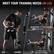 MEET YOUR TRAINING NEEDS ON LEG
THE MAXIMUM LEG PRESS TRAINING WEIGHT CAN REACH 182LBS
INTER TTACHMENT
1:1 FORCE RATIO LEG PRESS SYSTEMS