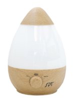 Sunpentown - Ultrasonic Humidifier with Fragrance Diffuser - Wood Grain - Front_Zoom