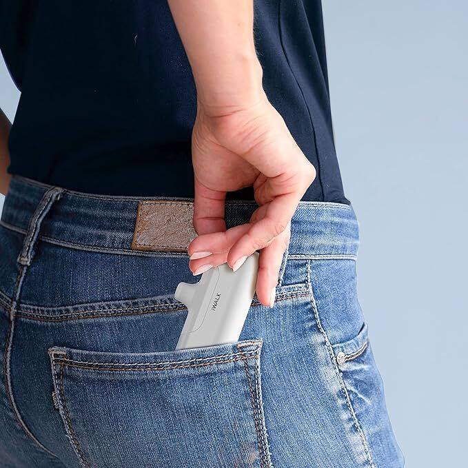 Alt View 2. iWalk - iWALK Small USB C Portable Phone Charger 4500mAh - White.