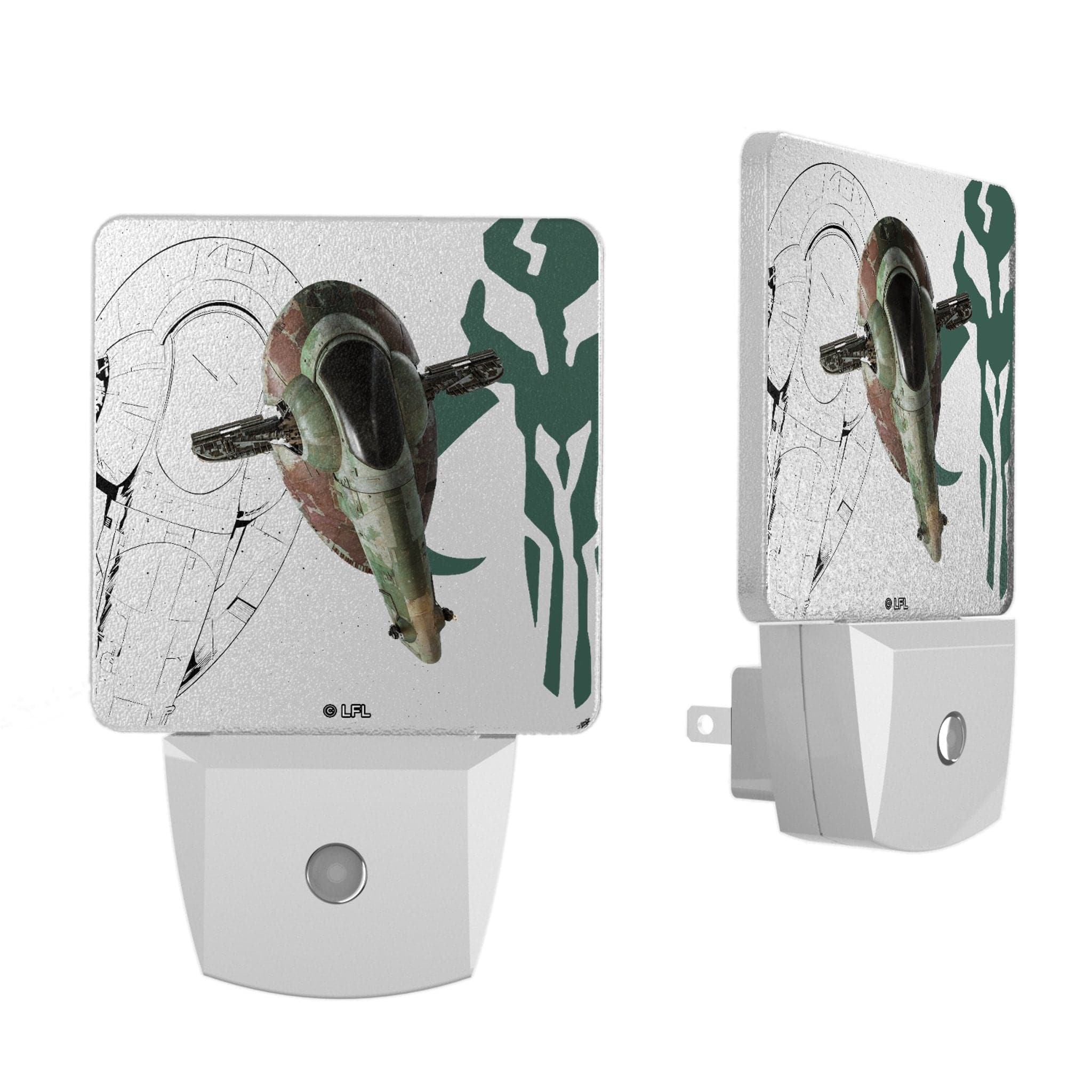 Keyscaper - Star Wars: A New Hope FactionTech Night Light 2-Pack - Slave I