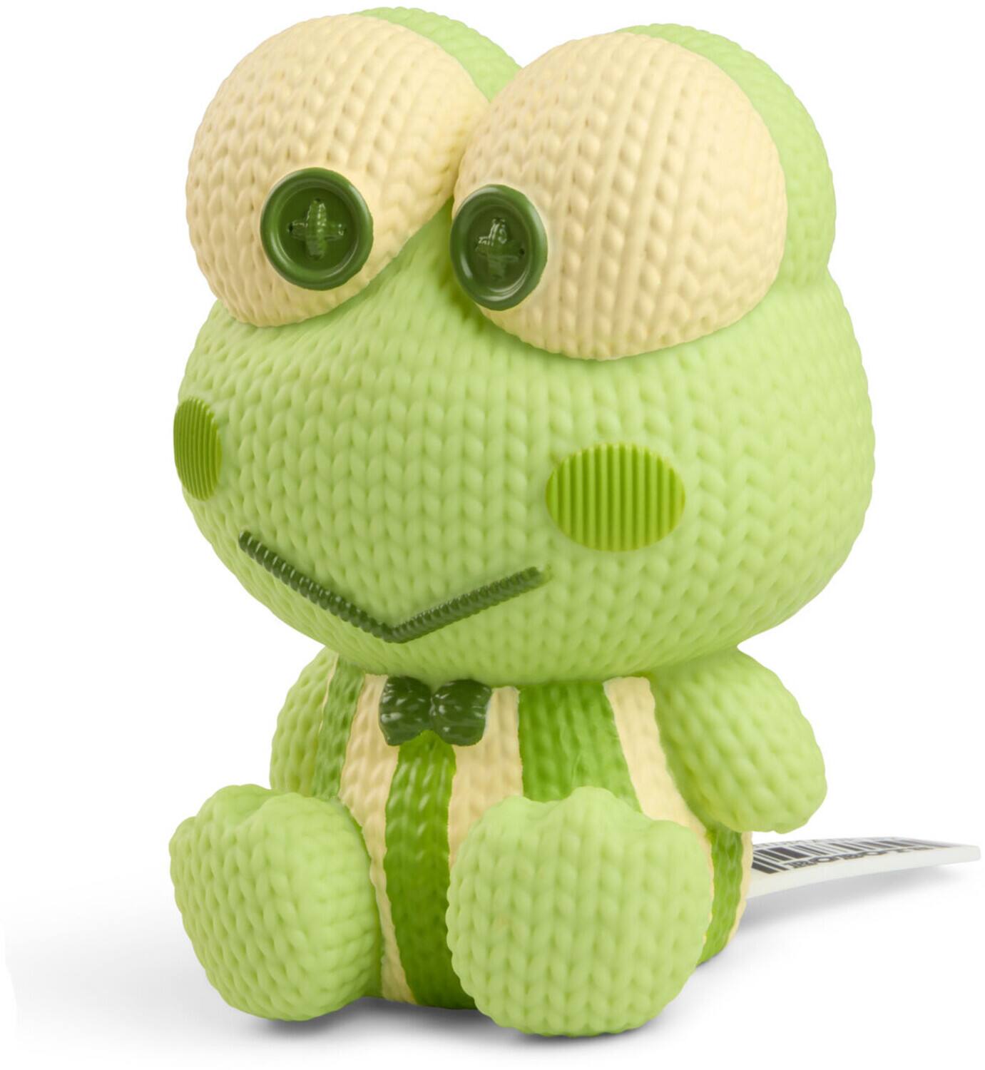 Alt View 1. Handmade by Robots - Hello Kitty and Friends - Keroppi Lime Scented Limited Edition Vinyl Figure – Handmade by Robots   - COLLECTIBLES - Multicolor.