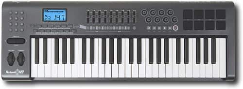 Front Standard. M-Audio - 49-Key Mobile USB MIDI Controller.