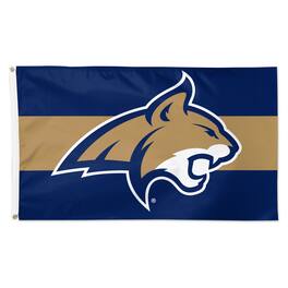 WinCraft - Montana State Bobcats 3' x 5' Horizontal Stripe Deluxe Single-Sided Flag - Multicolor