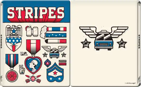 Front. Steelbook Stripes - Extended Cut (Blu-ray).