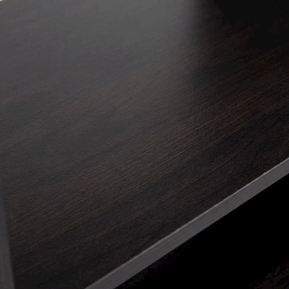 Alt View 1. FurniFact - Espresso 3-Tier Open Shelf Bookcase with Modern Design and Sturdy Construction - Espresso.