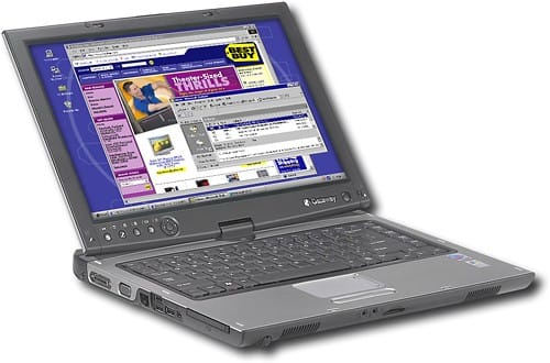 Angle Standard. Gateway - Tablet PC with Intel® Centrino®.