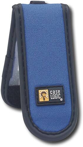 Front Standard. Case Logic - Flash Drive Case with Lanyard - Gray.
