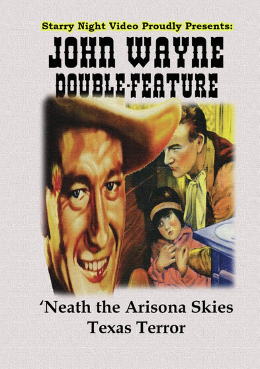 John Wayne Double Feature #08 ('Neath the Arizona Skies / Texas Terror)  - DVD
